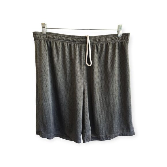 C9 Champion Shorts Adult Extra Large Gray Athletic Stretch Tie Waist Mens - Picture 1 of 5